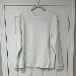 Lululemon Heavyweight Cotton Textured Long sleeve Mens M